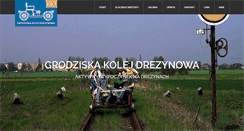Desktop Screenshot of drezyny.org.pl